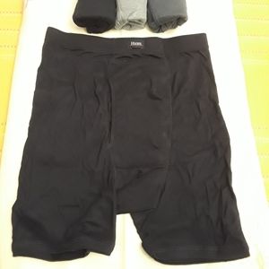 Hanes Mens Boxer Briefs Size: Small (set of 4)